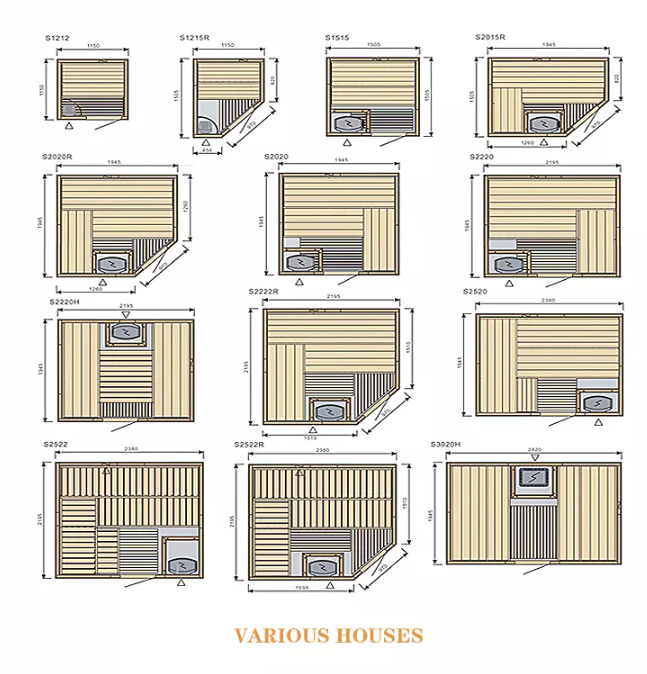 fabricante de sauna