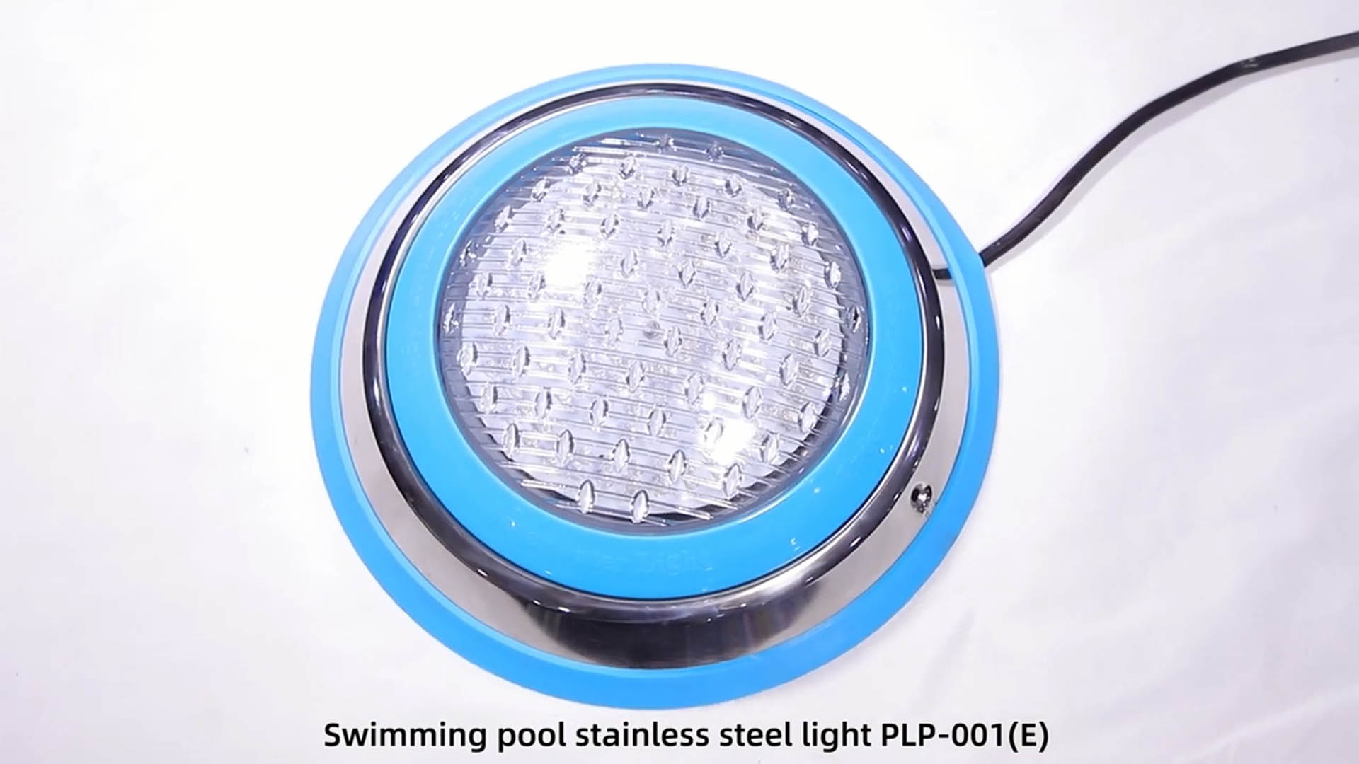 Luz subaquática para piscina montada na parede